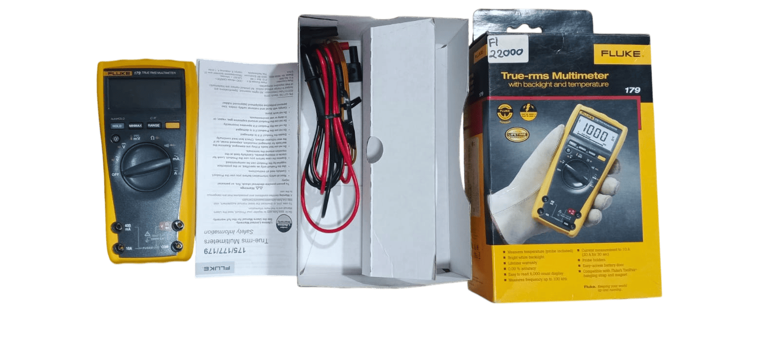 Multímetro Digital Fluke 179 con Termocupla